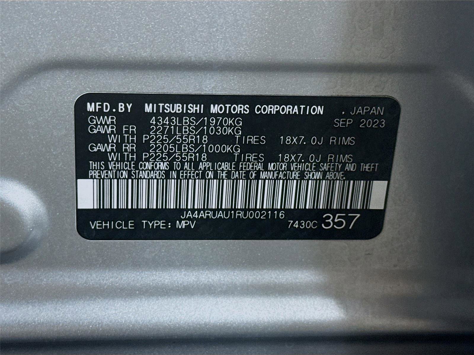 Used 2024 Mitsubishi Outlander Sport ES image 16