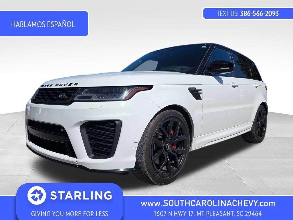 Used 2018 Land Rover Range Rover Sport SVR AWD/4WD image 1