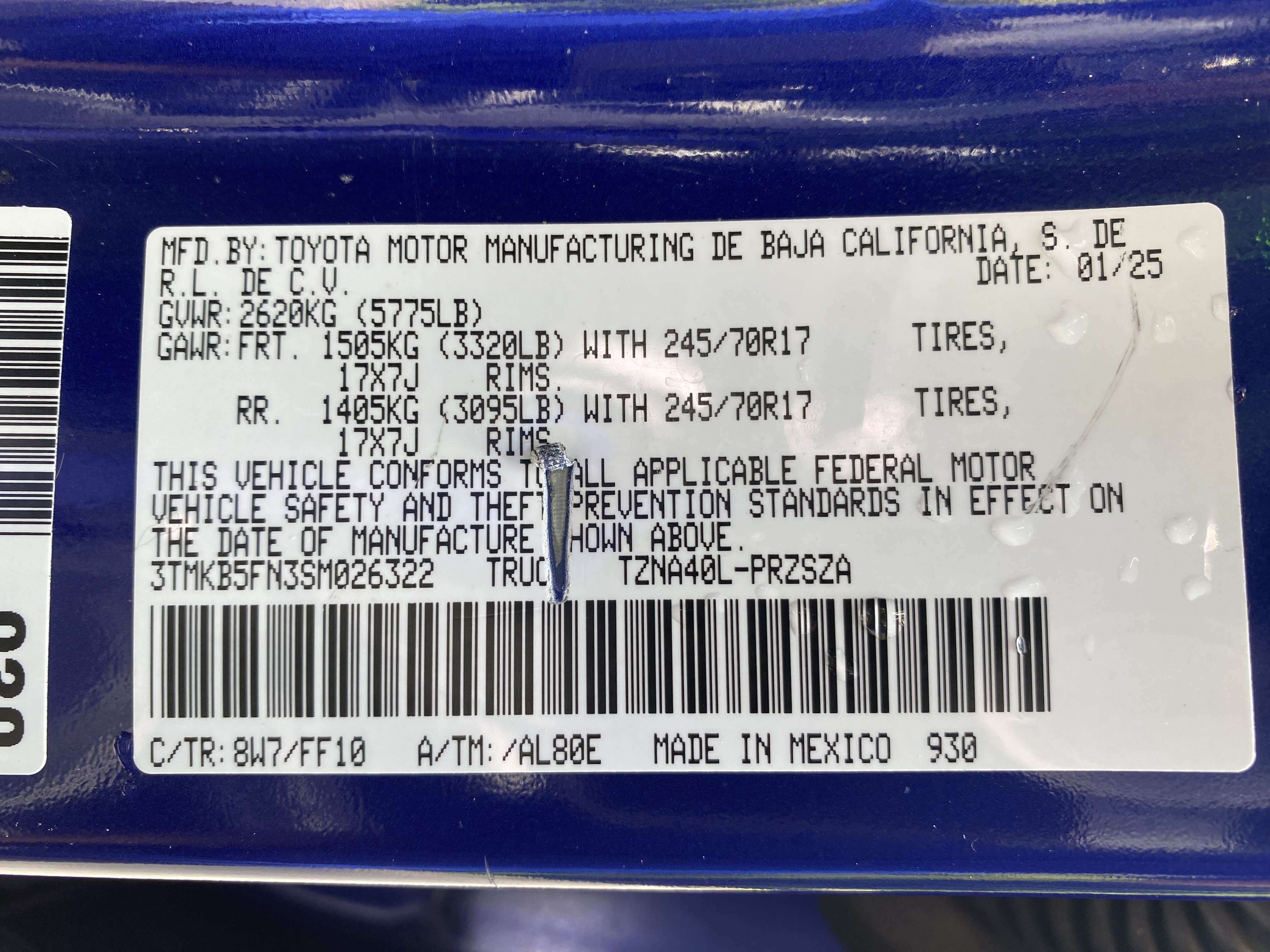 Used 2025 Toyota Tacoma SR5 RWD image 37