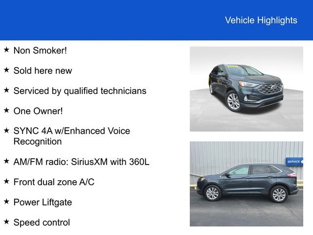 Used 2023 Ford Edge Titanium AWD/4WD image 2