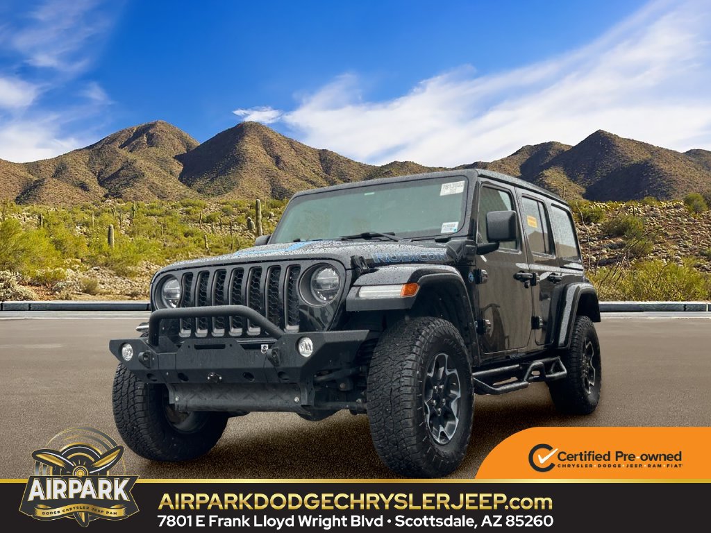 Certified 2022 Jeep Wrangler Unlimited Rubicon 4xe