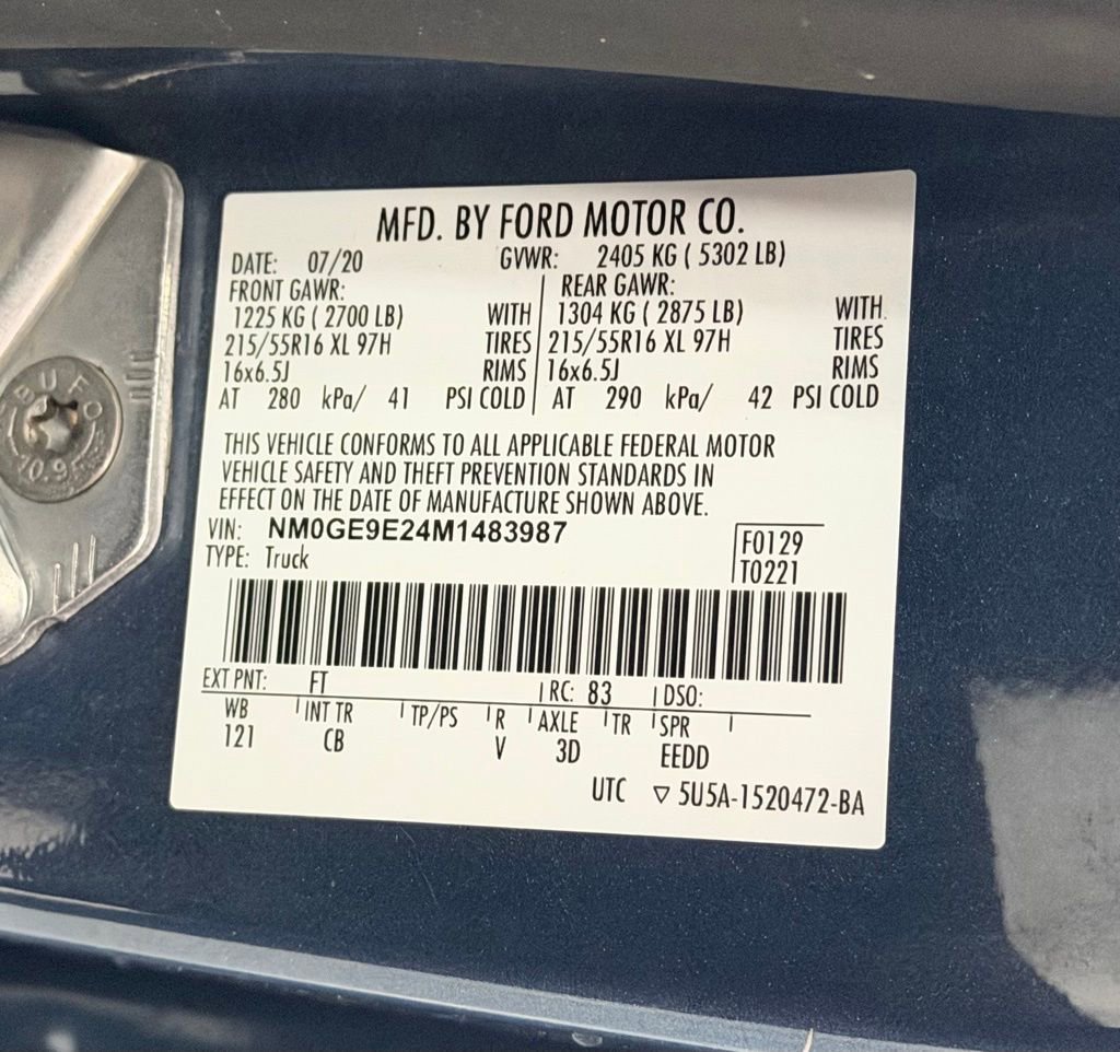 Used 2021 Ford Transit Connect XL FWD image 27