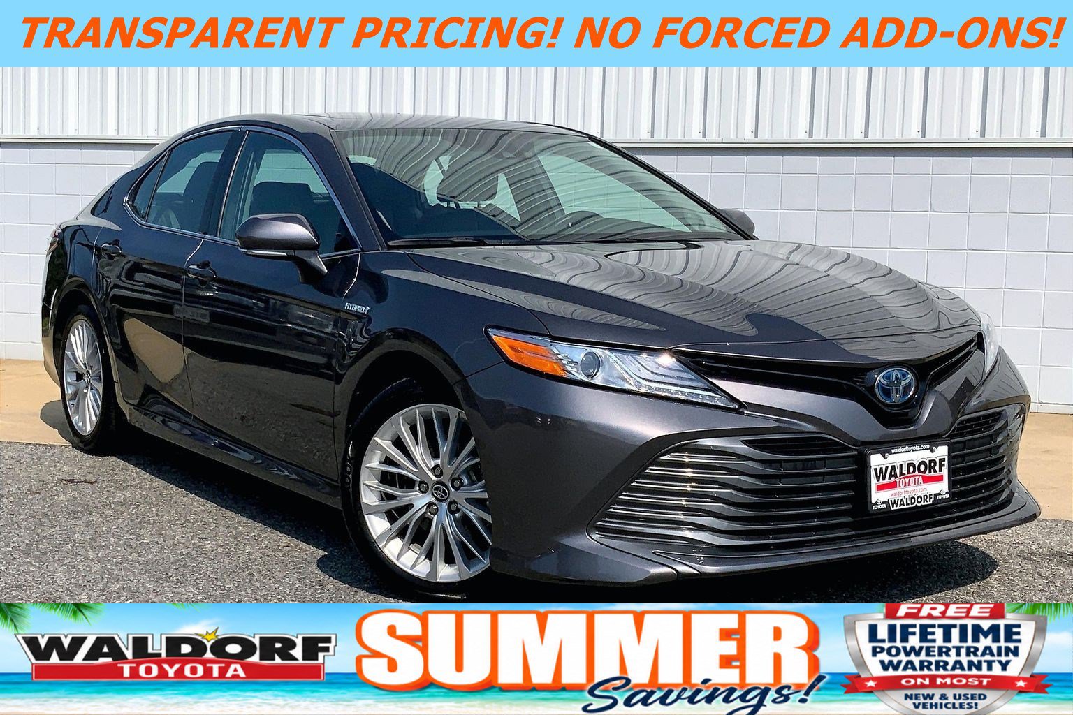 Used 2020 Toyota Camry XLE w/ Sunroof Package FWD video 1