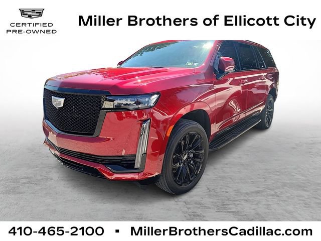 Certified 2023 Cadillac Escalade ESV Sport w/ LPO, ONYX Package image 1
