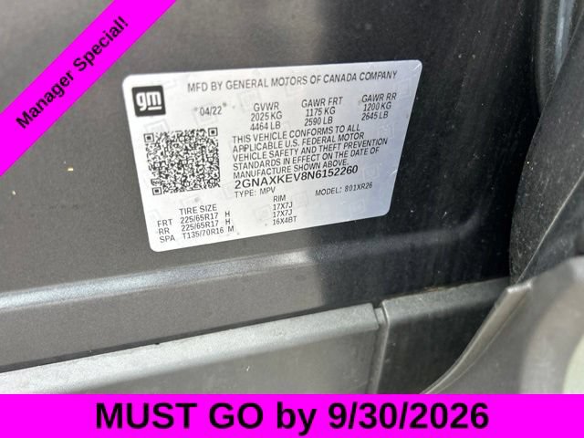 Used 2022 Chevrolet Equinox LT FWD image 33