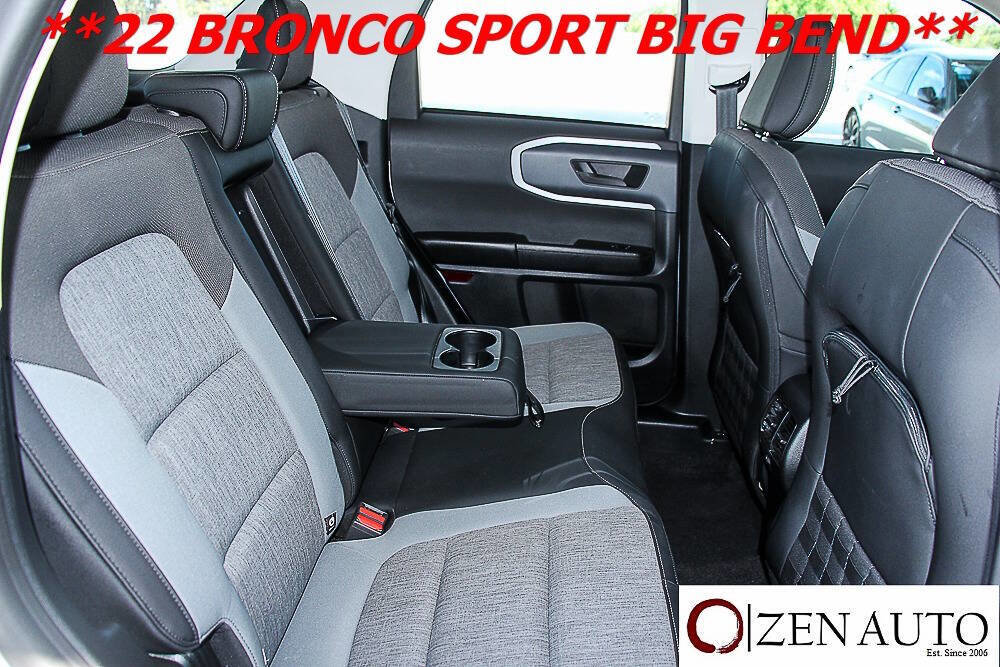 Used 2022 Ford Bronco Sport Big Bend w/ Convenience Package AWD/4WD image 29
