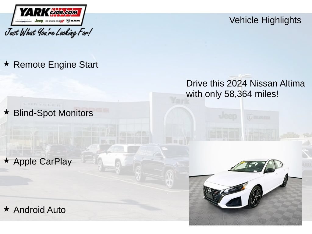 Used 2024 Nissan Altima 2.5 SR FWD image 7