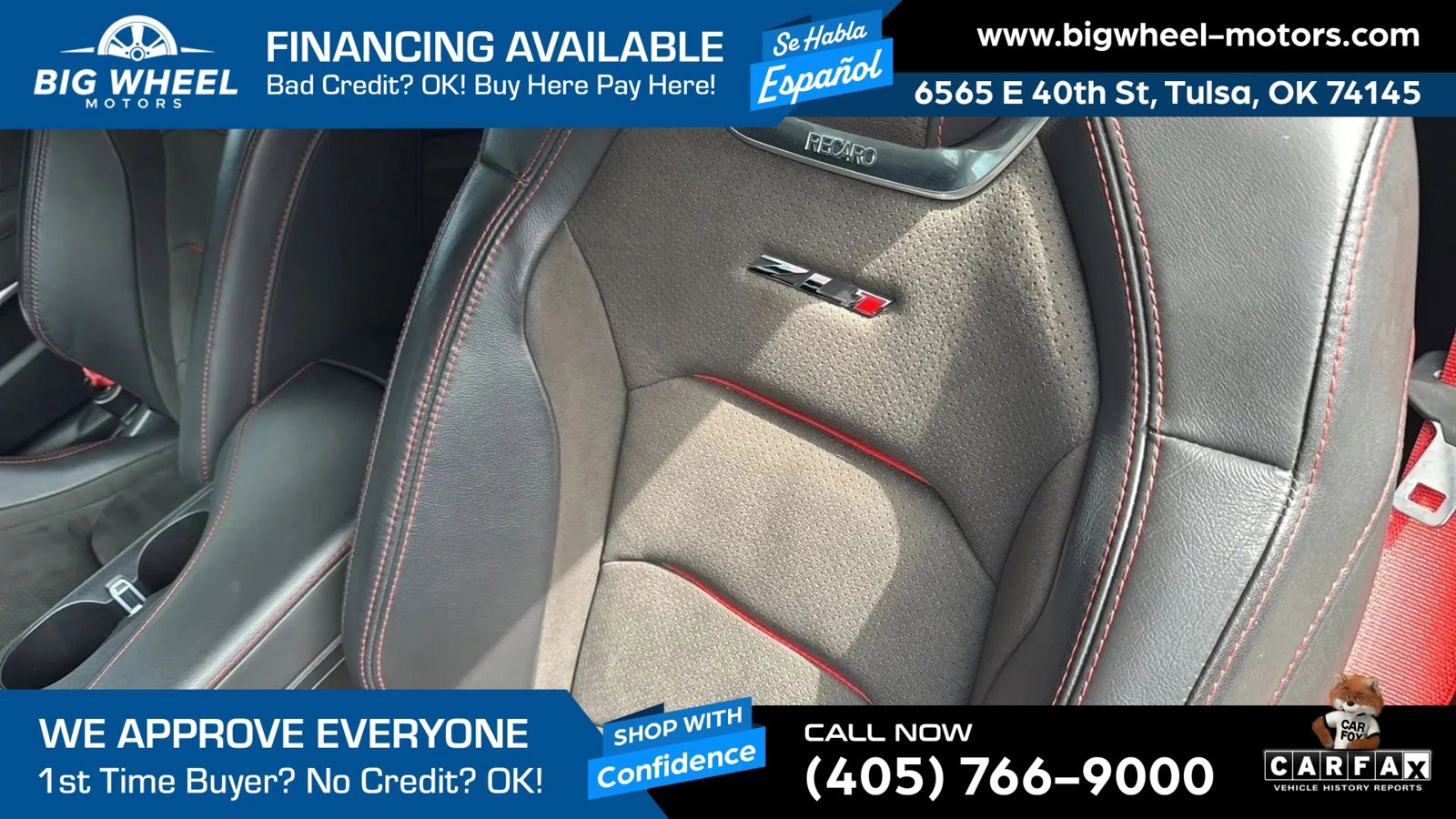 Used 2020 Chevrolet Camaro ZL1 RWD image 13