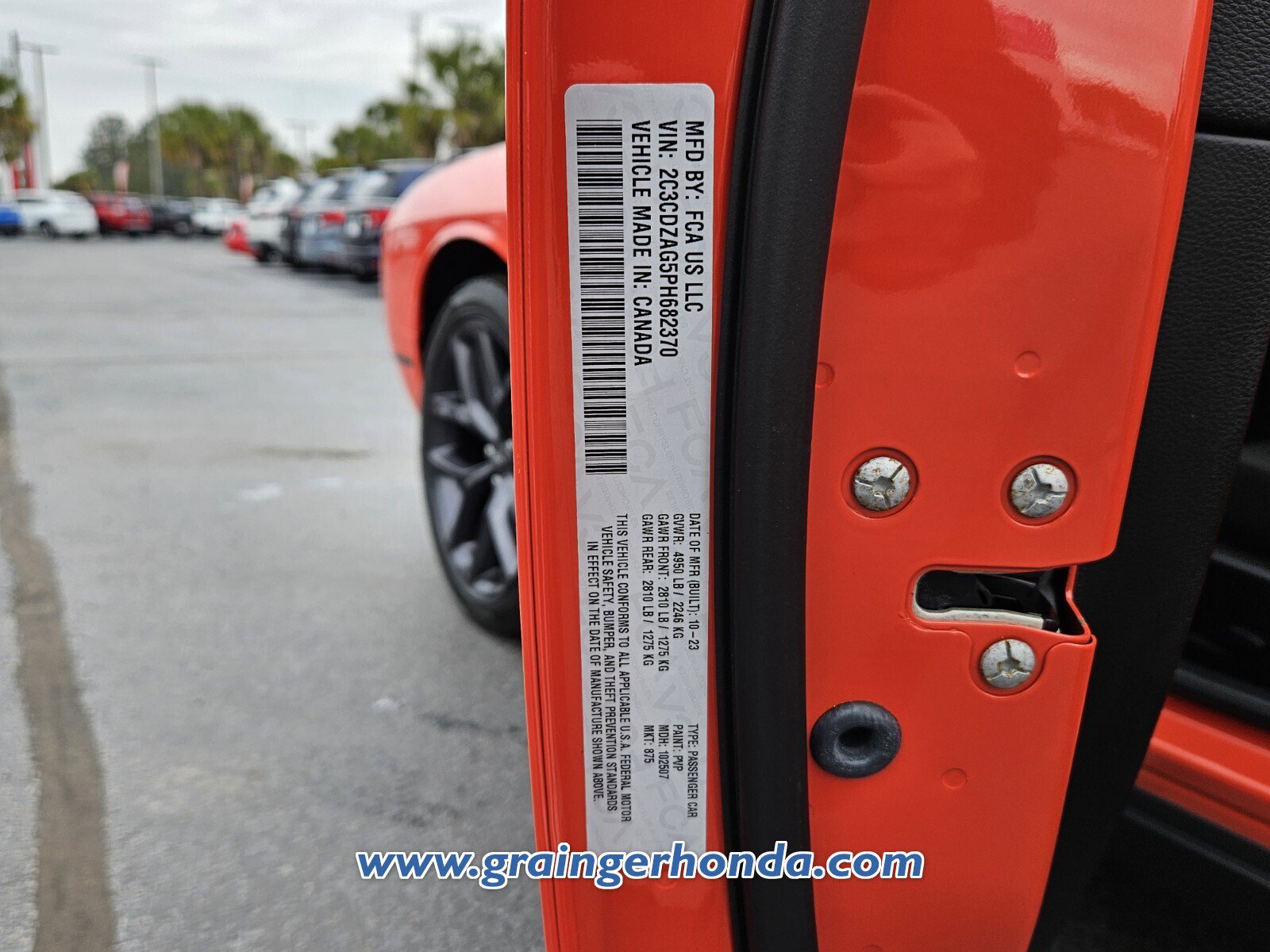 Used 2023 Dodge Challenger SXT w/ Blacktop Package image 13