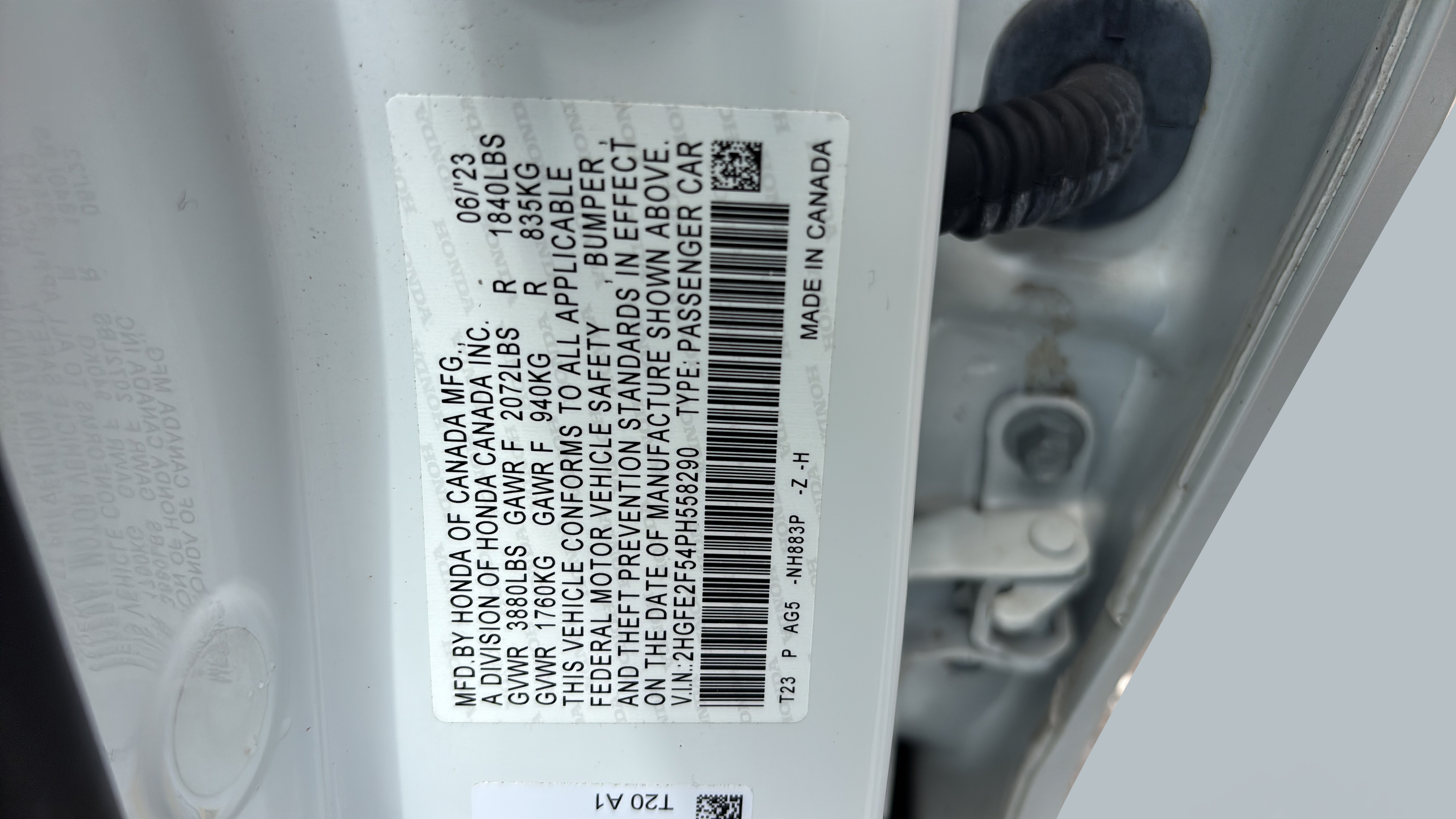 Certified 2023 Honda Civic Sport image 22