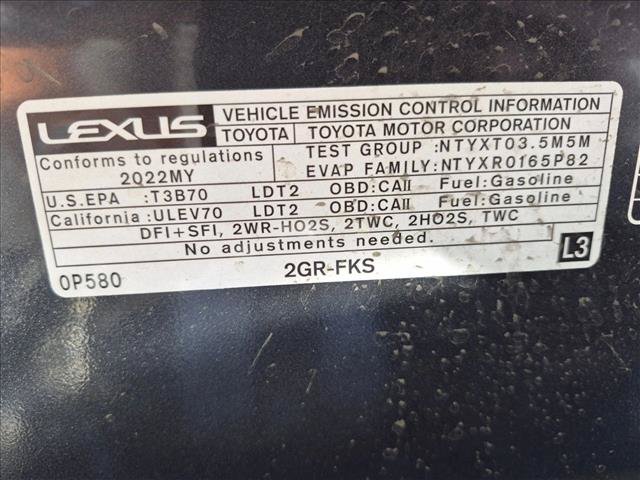 Certified 2022 Lexus RX 350 F Sport w/ Cold Area Package (CT) AWD/4WD image 23