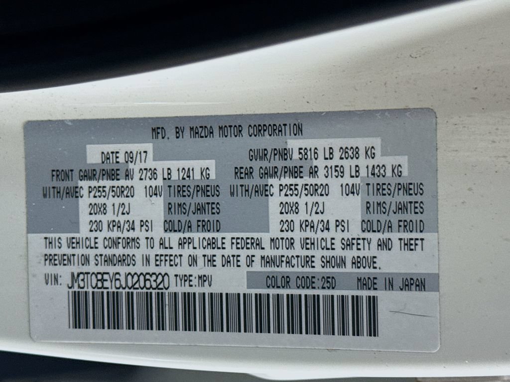 Used 2018 MAZDA CX-9 Signature AWD/4WD image 33
