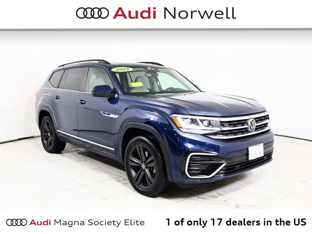 Used 2021 Volkswagen Atlas SE w/ Panoramic Sunroof Package image 1