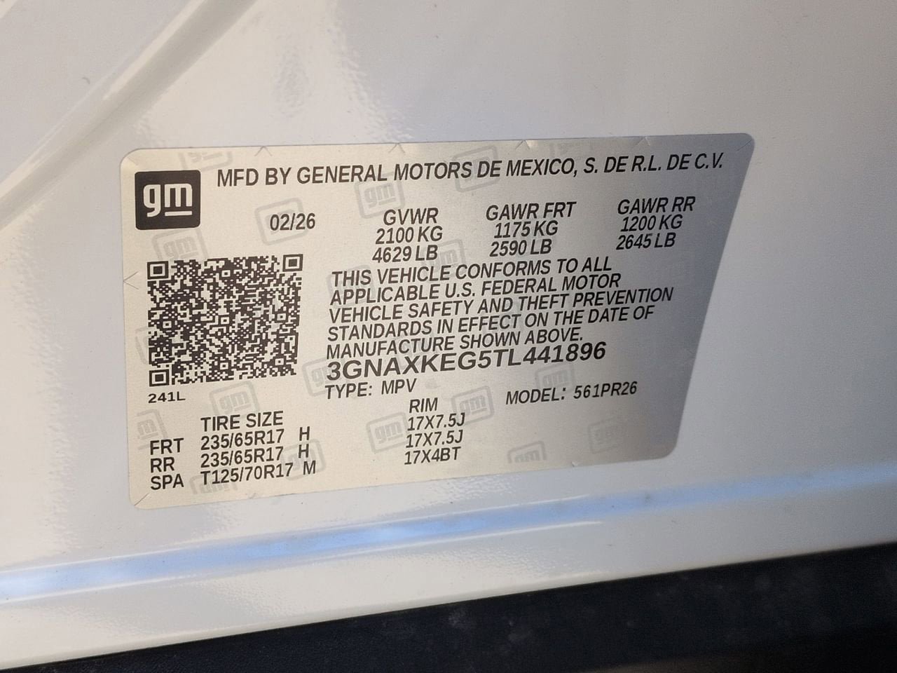 New 2026 Chevrolet Equinox ACTIV w/ Convenience Package III FWD image 28