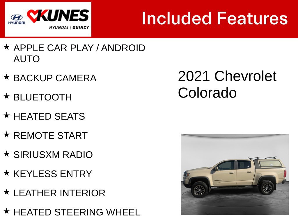 Used 2021 Chevrolet Colorado ZR2 AWD/4WD image 2