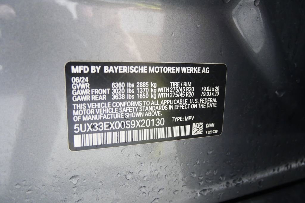 Certified 2025 BMW X6 xDrive40i image 28