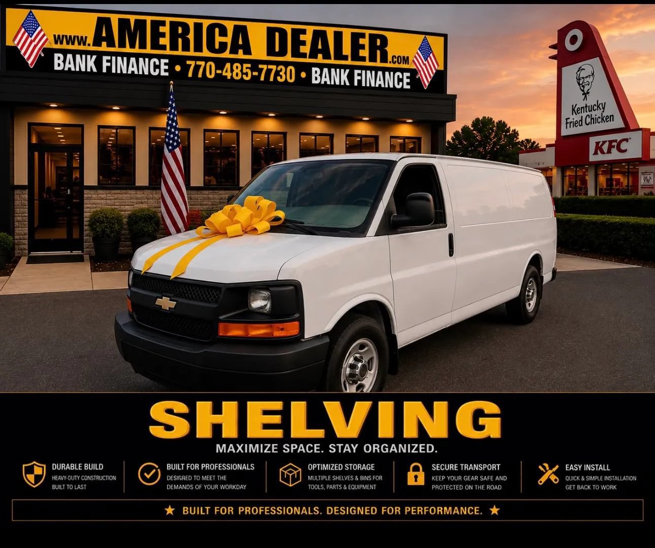 Used 2017 Chevrolet Express 3500 Extended RWD image 1