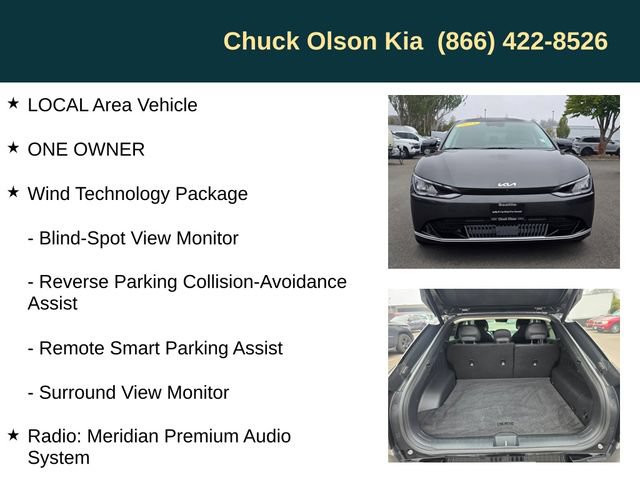 Certified 2024 Kia EV6 Wind w/ Wind Technology Package AWD/4WD image 5