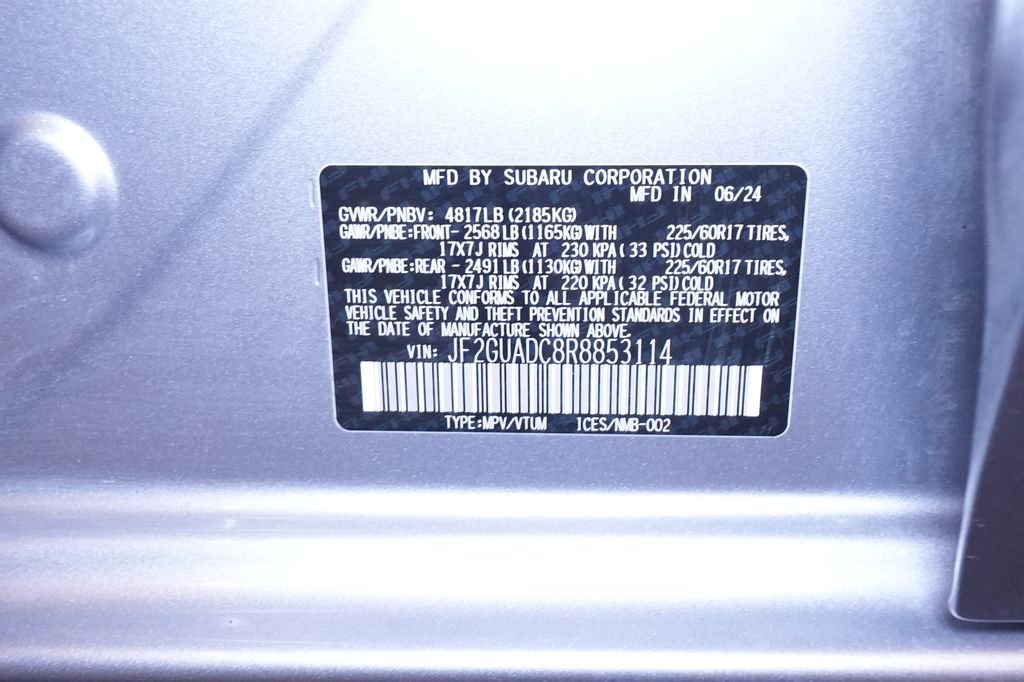 Used 2024 Subaru Crosstrek 2.0i Premium AWD/4WD image 39