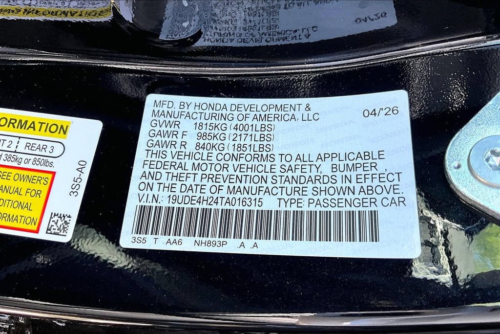 New 2026 Acura Integra FWD image 20