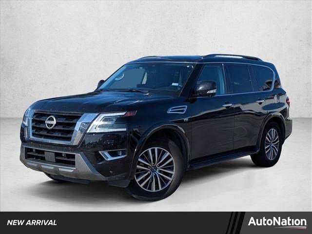 Used 2021 Nissan Armada SL w/ Captain's Chairs Package