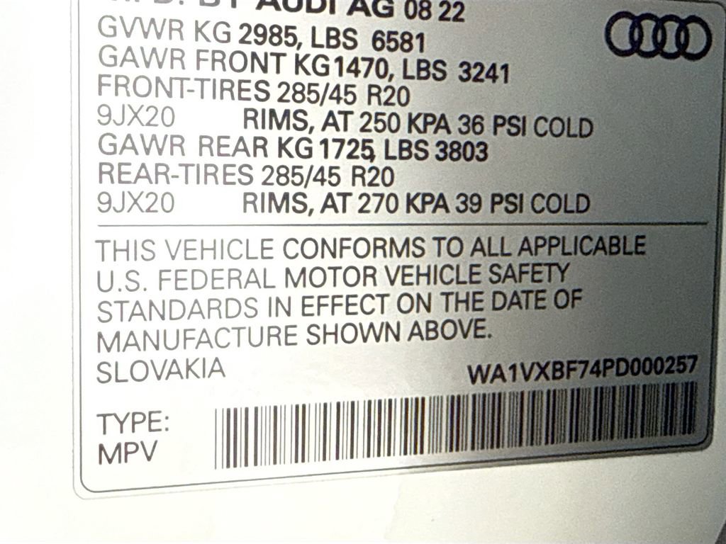 Used 2023 Audi Q7 3.0T Prestige w/ Prestige Package AWD/4WD image 26