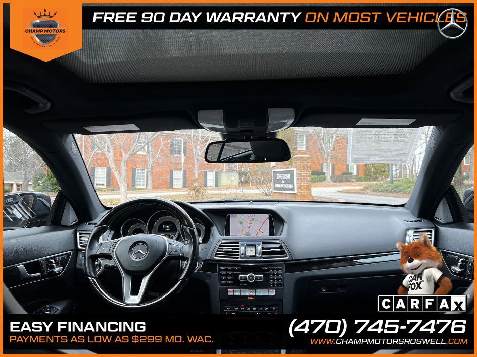 Used 2014 Mercedes-Benz E 350 Coupe w/ Premium 1 Package image 2