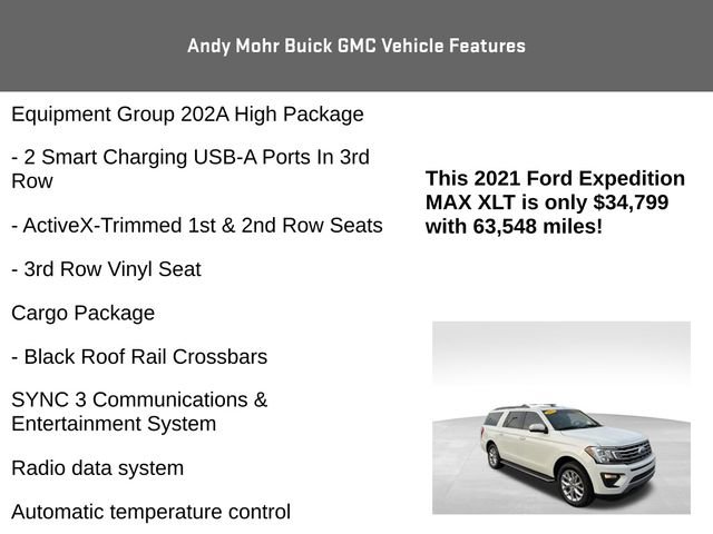 Used 2021 Ford Expedition Max XLT image 12
