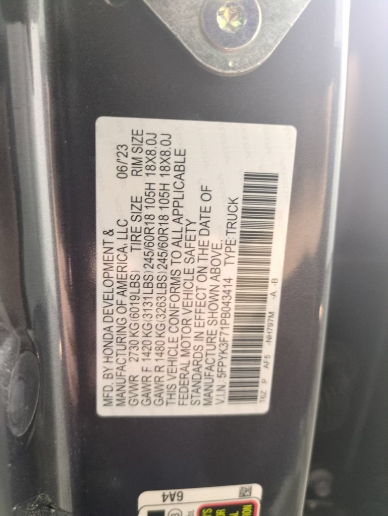 Certified 2023 Honda Ridgeline RTL-E image 33