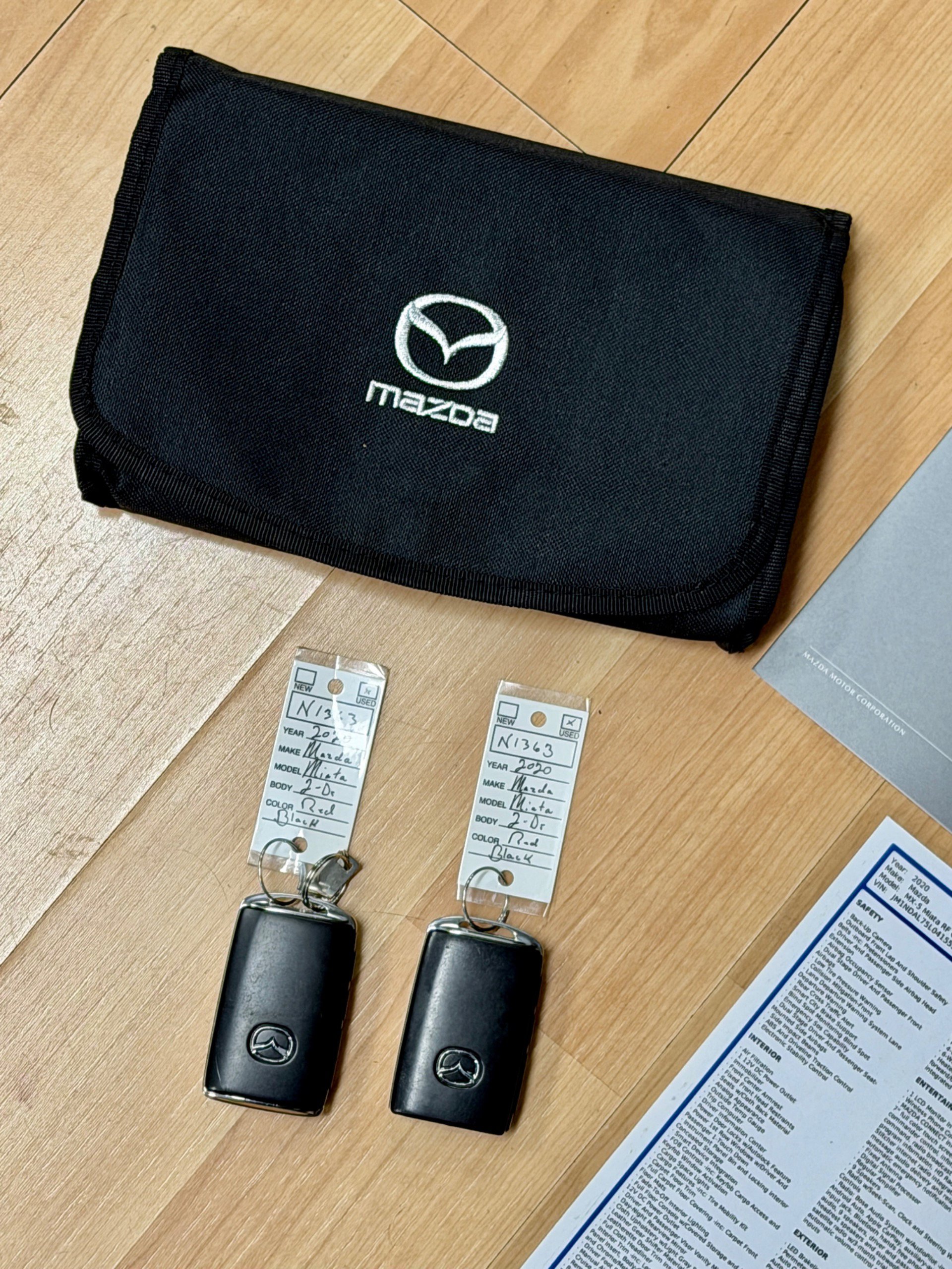 Used 2020 MAZDA MX-5 Miata RF Club w/ Brembo/BBS Recaro Package image 88