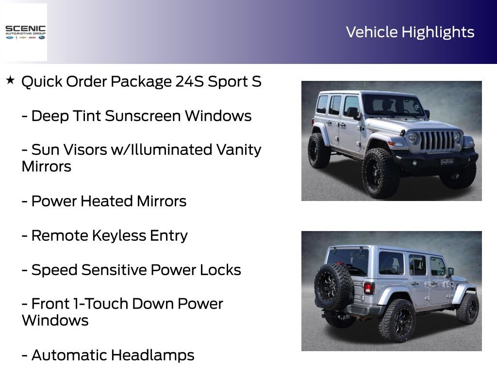 Used 2018 Jeep Wrangler Unlimited Sport S AWD/4WD image 5