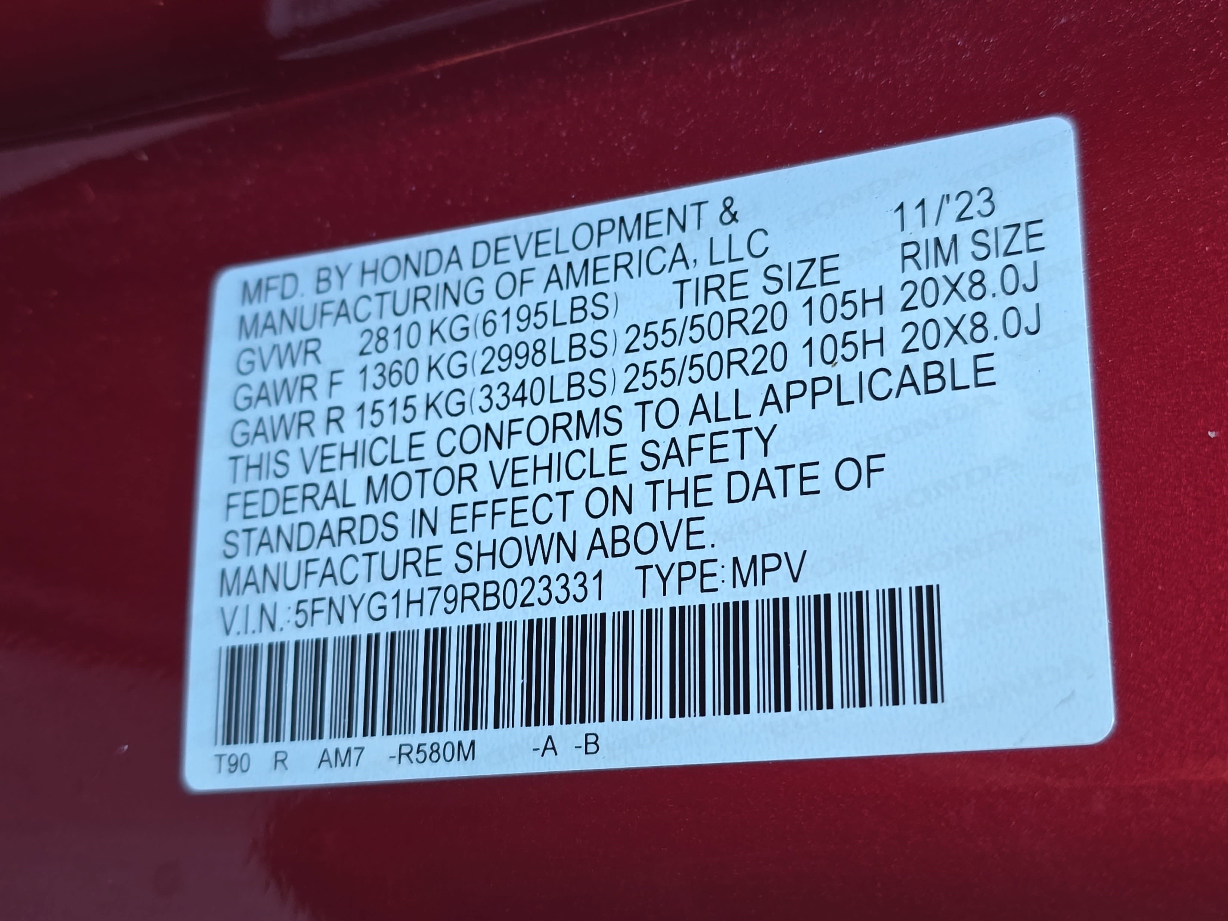 Used 2024 Honda Pilot Touring image 38