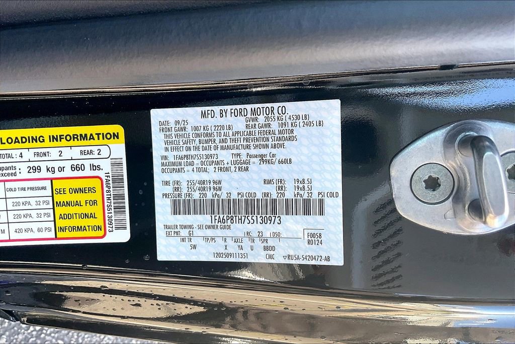 New 2025 Ford Mustang Premium image 13