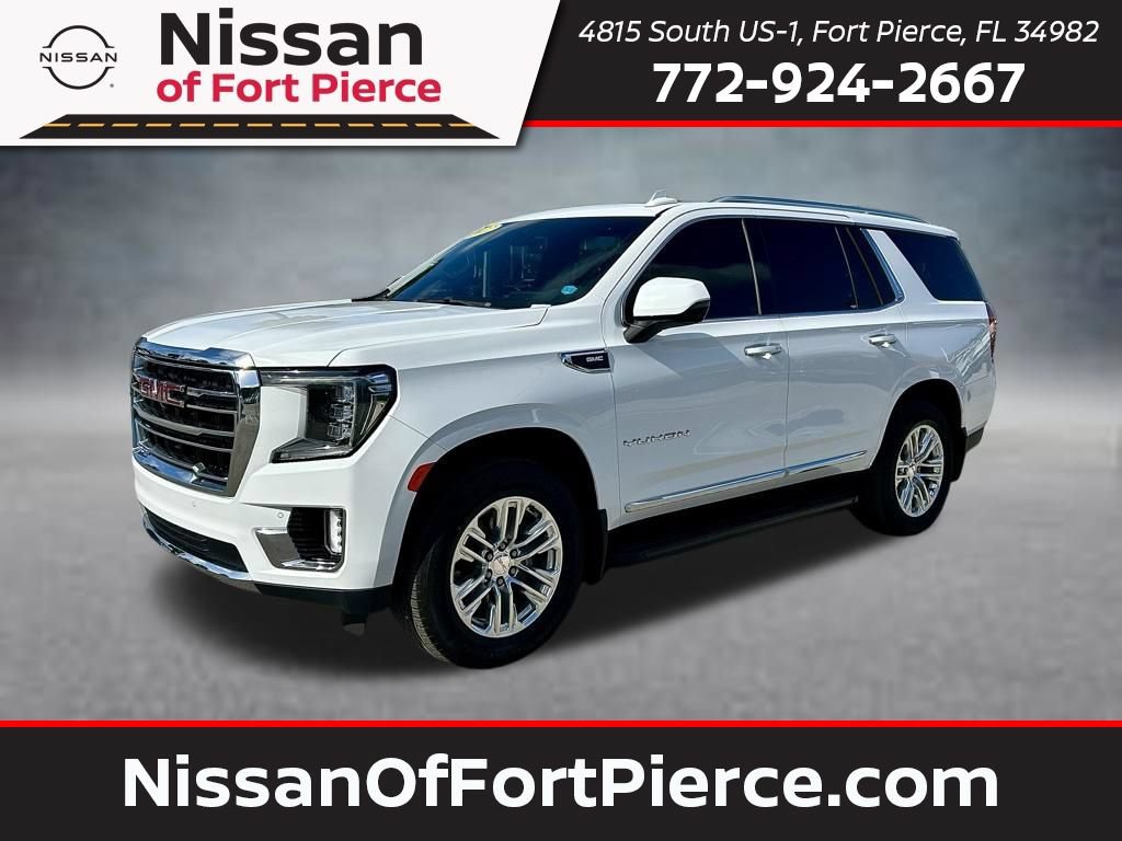 Used 2022 GMC Yukon SLT w/ SLT Luxury Package AWD/4WD image 1