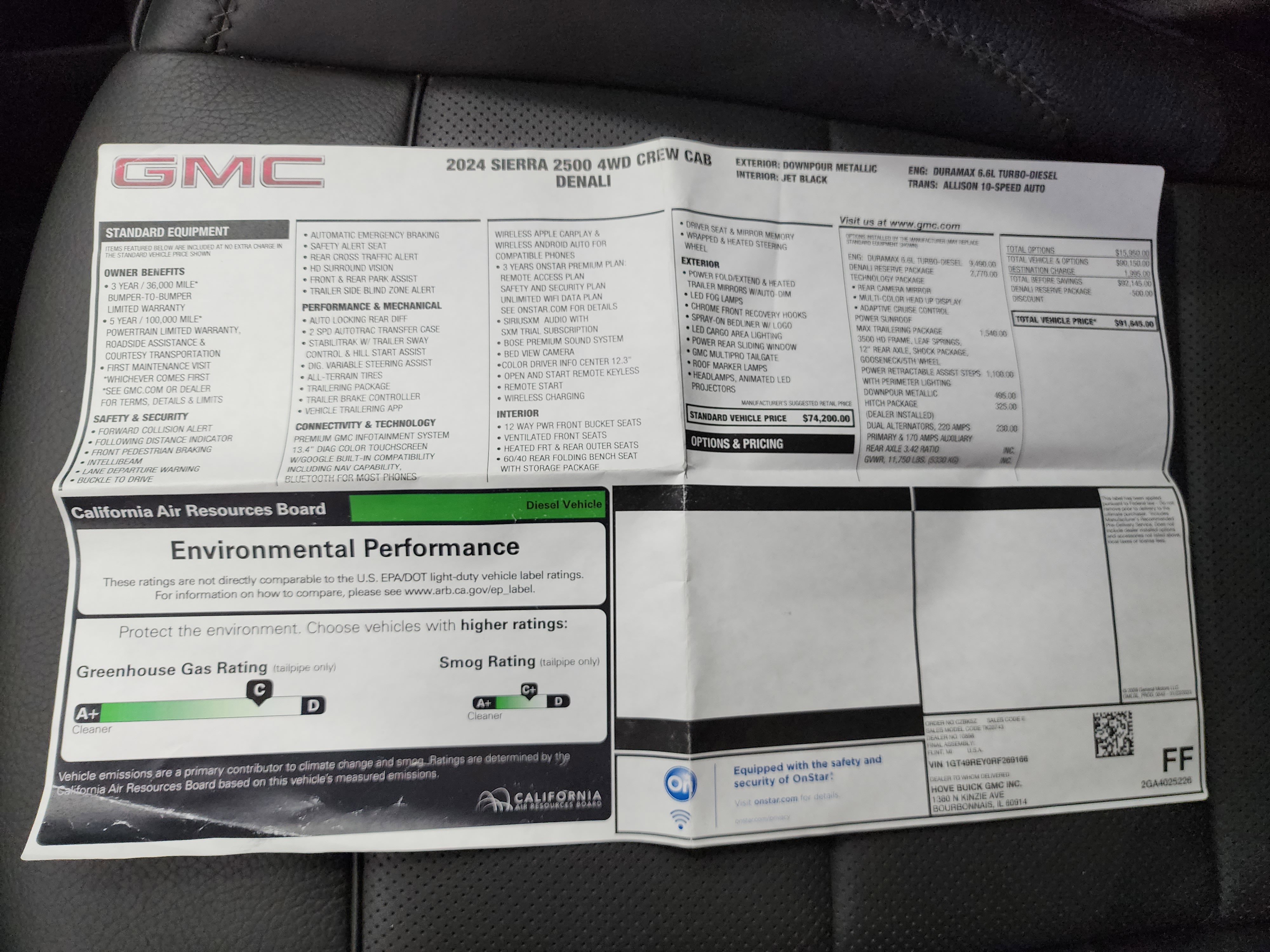 Used 2024 GMC Sierra 2500 Denali w/ Denali Reserve Package image 56