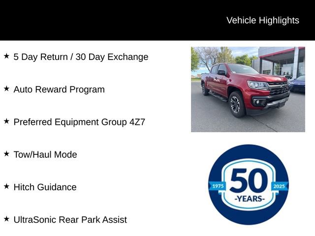 Used 2021 Chevrolet Colorado Z71 AWD/4WD image 7