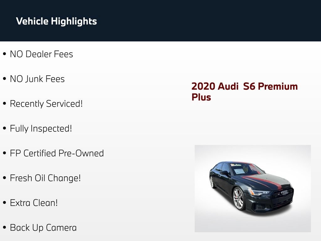 Used 2020 Audi S6 Premium Plus w/ S Sport Package AWD/4WD image 62