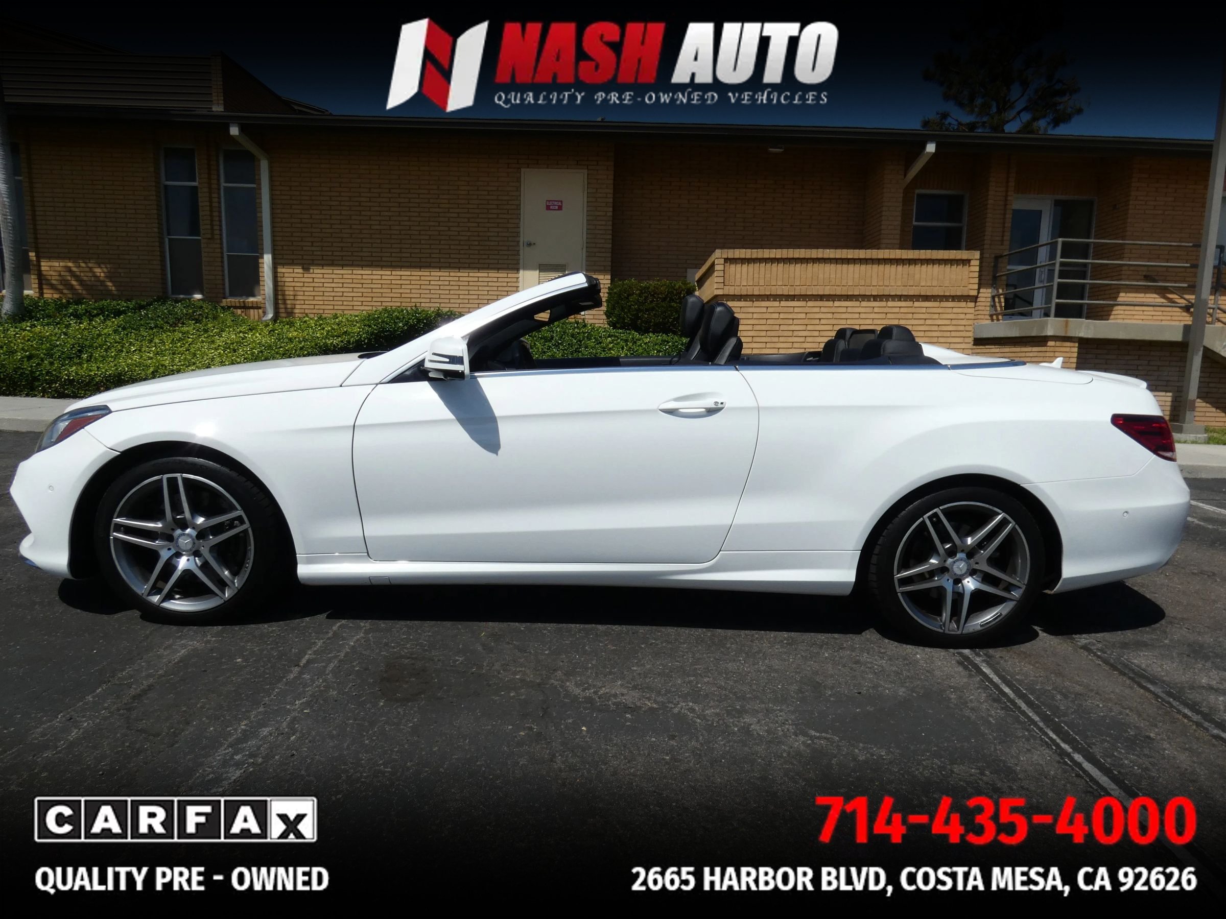 Used 2015 Mercedes-Benz E 550 Cabriolet w/ Premium 1 Package image 14