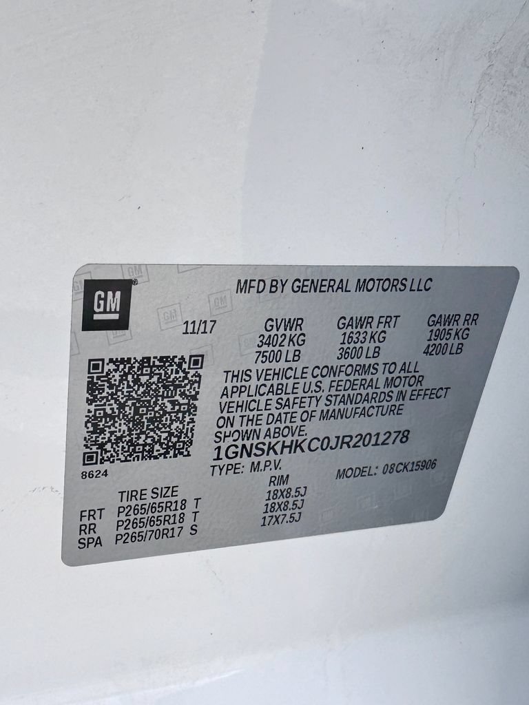 Used 2018 Chevrolet Suburban LT AWD/4WD image 40
