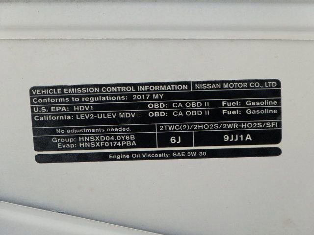 Used 2017 Nissan NV 1500 S w/ Back Door Glass Package RWD image 38