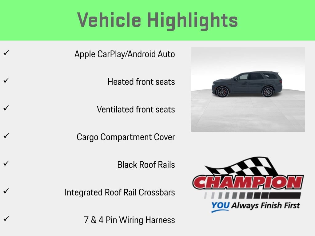 Used 2022 Dodge Durango SRT w/ Trailer Tow Group IV image 18