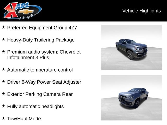 Certified 2022 Chevrolet Colorado Z71 AWD/4WD image 2