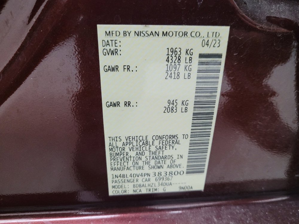 Used 2023 Nissan Altima 2.5 SV image 33