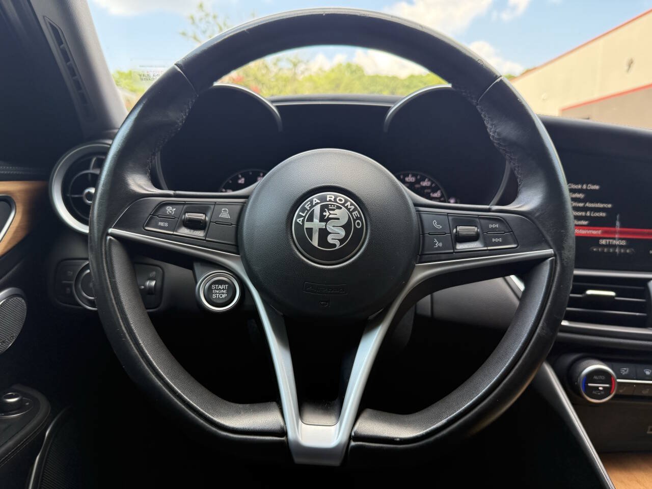 Used 2017 Alfa Romeo Giulia Ti w/ TI Lusso Light Wood Package RWD image 26