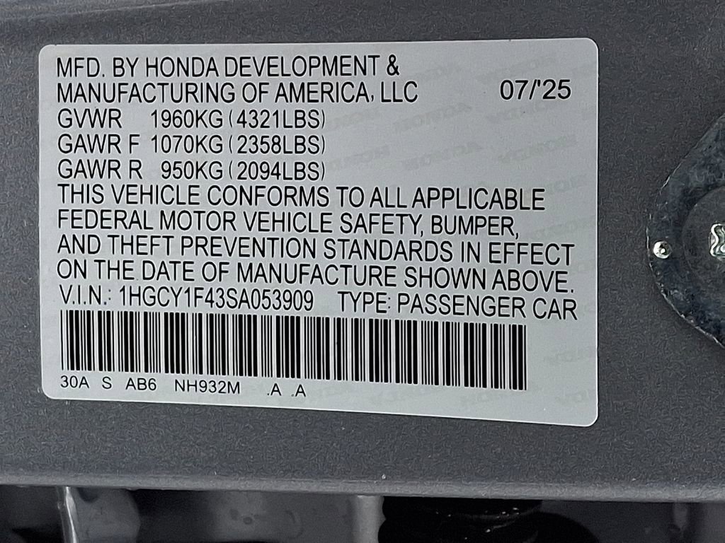 Used 2025 Honda Accord SE image 27