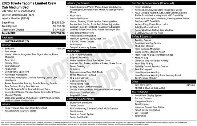 Used 2025 Toyota Tacoma 4x4 Double Cab image 32