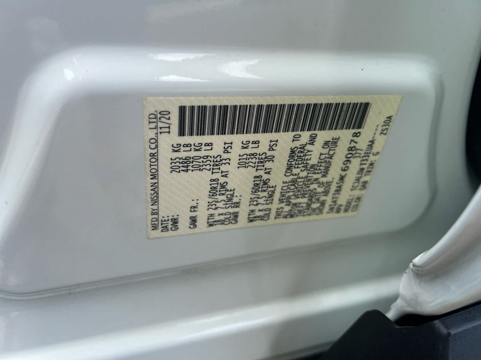 Certified 2021 Nissan Rogue SV w/ Premium Package FWD image 17