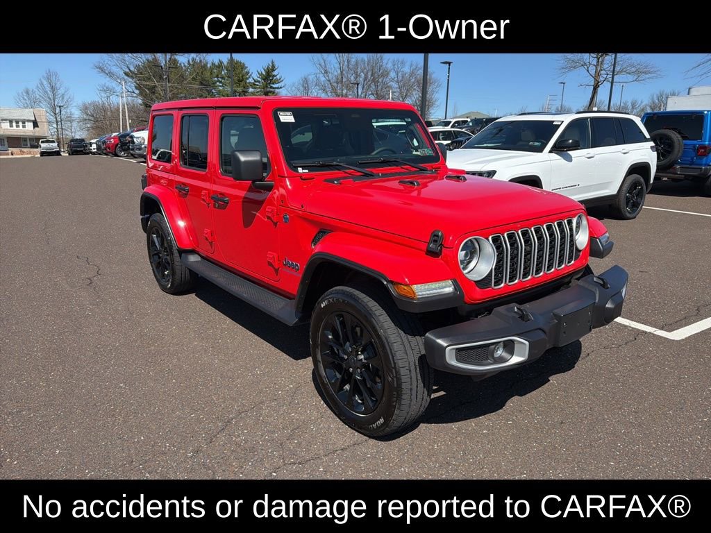Certified 2025 Jeep Wrangler Unlimited Sahara AWD/4WD image 2