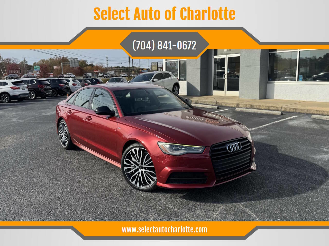 Used 2018 Audi A6 2.0T Premium w/ 20" Black Optic Wheel Package FWD image 1
