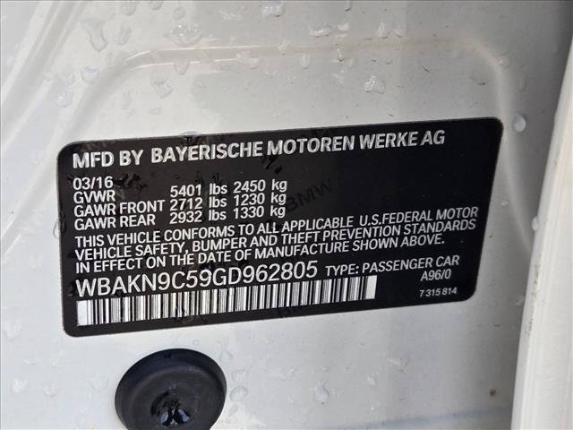 Used 2016 BMW 550i Sedan RWD image 22